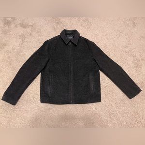 VTG Y2K BANANA REPUBLIC
Wool Cashmere Waist Length
Jacket Men's M Coat Charcoal